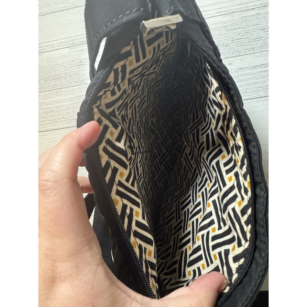 Vera Bradley Solid Pattern, Performance Twill Bla… - image 5